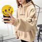 Velvet Padded Long-Sleeved Plus Jacket