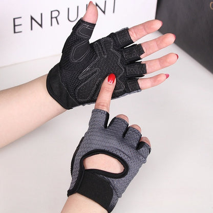 Cycling Fingerless Gloves for Men and Women - Breathable