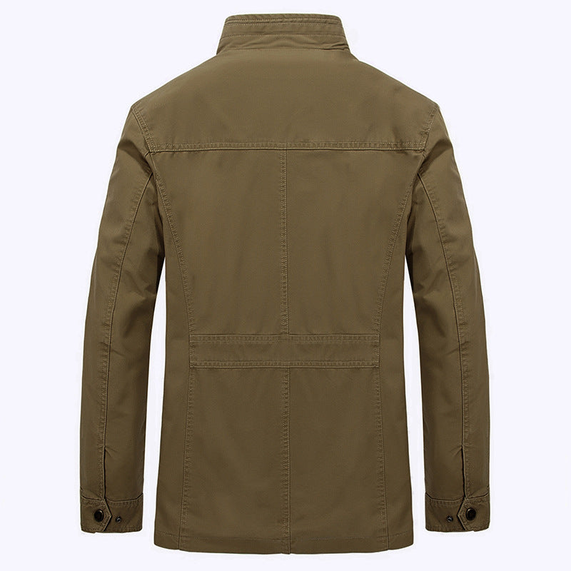 Men's Casual Cotton Jacket — Spring & Autumn