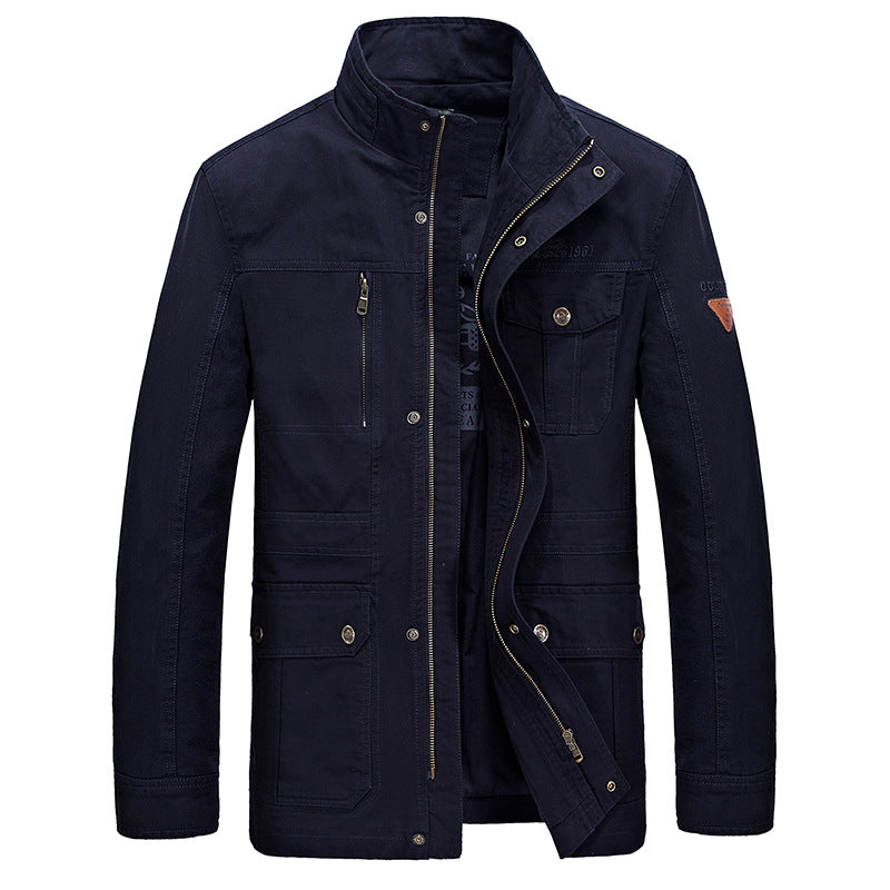 Men's Casual Cotton Jacket — Spring & Autumn