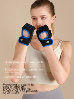 Half Finger Outdoor Sports Gloves for Fitness and Cycling