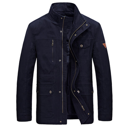 Men's Casual Cotton Jacket — Spring & Autumn