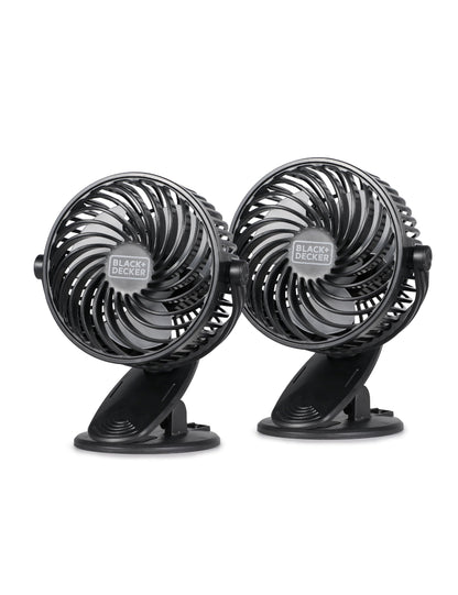 Portable Clip & Desk Fan with 3 Speed Settings