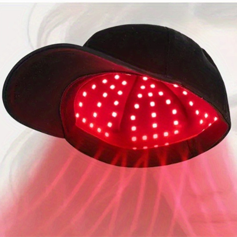 Red Light Therapy Hair Growth Cap — LED Scalp Treatment