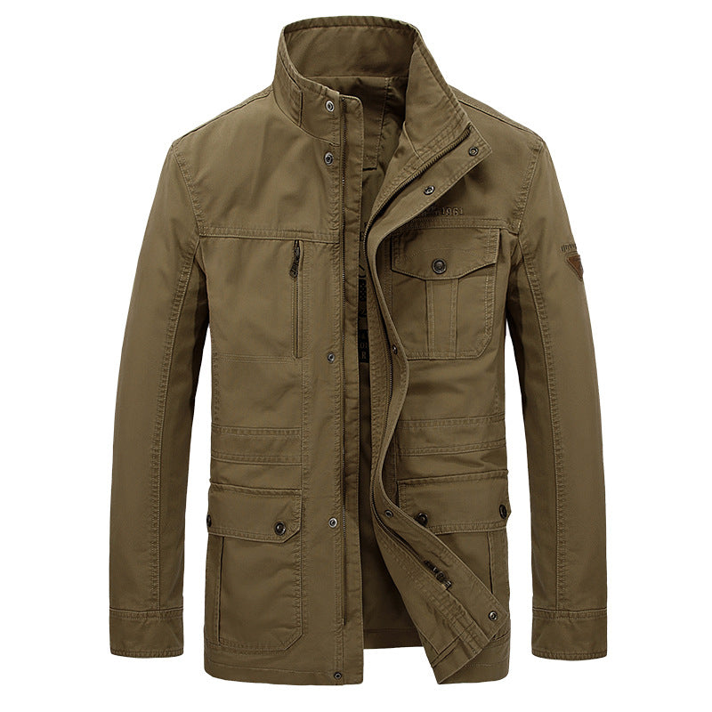 Men's Casual Cotton Jacket — Spring & Autumn