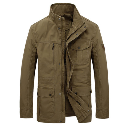 Men's Casual Cotton Jacket — Spring & Autumn