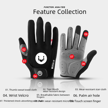 Kyncilor Outdoor Sports Full-Finger Cycling Gloves