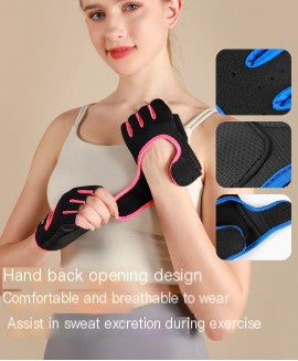 Half Finger Outdoor Sports Gloves for Fitness and Cycling