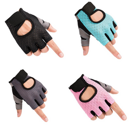 Half-Finger Sports Gloves for Outdoor Cycling and Fitness