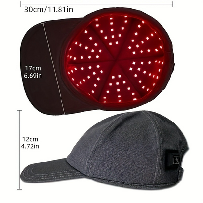 Red Light Therapy Hair Growth Cap — LED Scalp Treatment