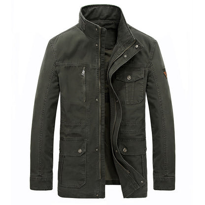Men's Casual Cotton Jacket — Spring & Autumn