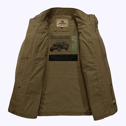 Men's Casual Cotton Jacket — Spring & Autumn