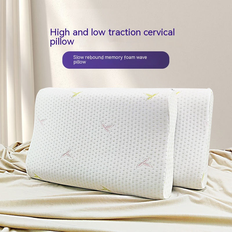 Memory Foam Wave Neck Protector Pillow